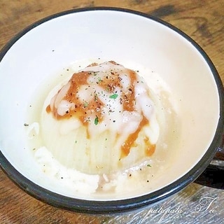 簡単♪ 丸ごと新玉ねぎ 味噌チーズ 蒸し